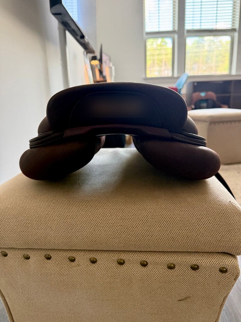 Front of the saddle